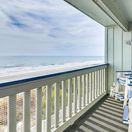 On-The-Beach Escape Oceanfront In Surfside! Myrtle Beach Eksteriør bilde